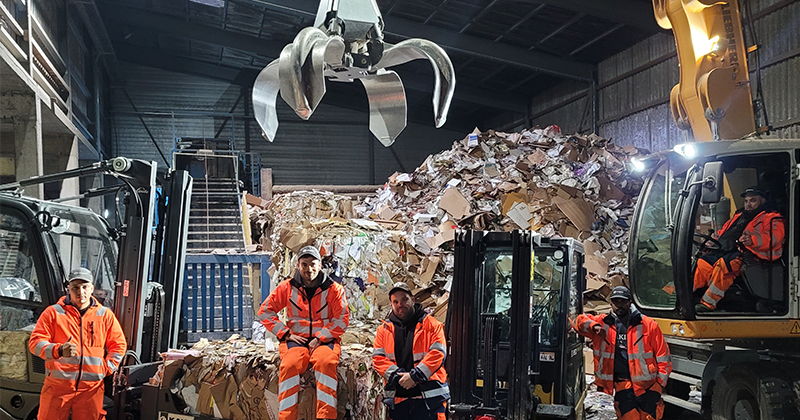 Site de Rosé : Expert dans la mise en balle des papiers cartons, mais pas seulement ! 